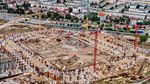 Imaginile momentului de la noul stadion de 100.000.000 de euro, care se construiește la o oră de București!