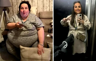Cum a dat jos Anastasia 78 de kilograme, în doar 9 luni. A slăbit de la 203 kg la 125 kg
