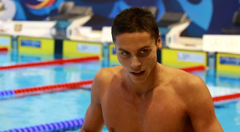 David Popovici, pregătit pentru o nouă performanță! Puștiul-minune al natației românești intră din nou în bazin pentru seriile de 100 de metri liber la Campionatul Mondial de juniori din Peru