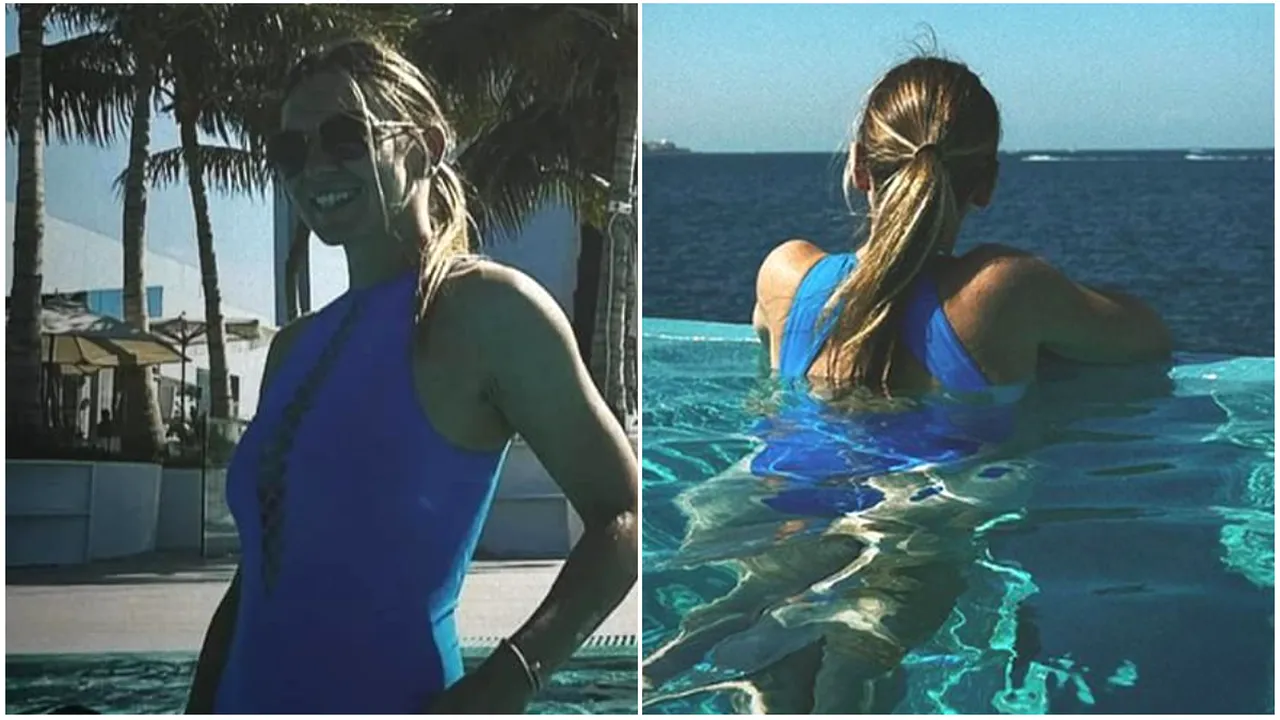 Simona Halep, show la piscină cu bărbatul pe care l-a numit „partener de antrenament!