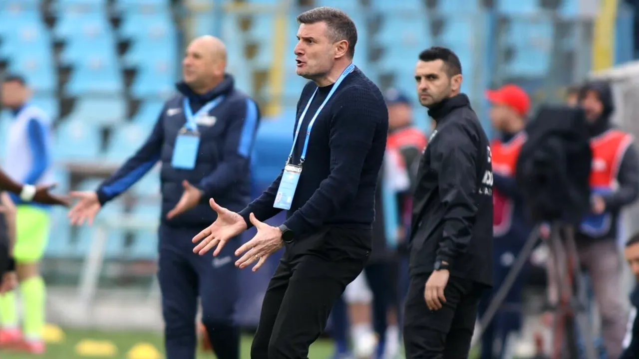 Antrenorul Oțelului a criticat un fotbalist, după victoria cu Poli Iaşi: „N-a avut realizări”