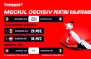 ADVERTORIAL | România U21 – Elveția U21: meci decisiv pentru calificare! Cum arată cotele