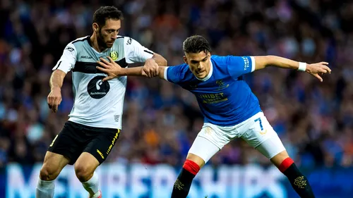 Ianis Hagi, victorie mare în play-off-ul Europa League! Rangers s-a impus după ce a jucat o repriză în zece oameni