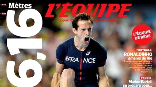 Renaud Lavillenie a plătit scump recordul mondial stabilit ieri: s-a accidentat și va rata CM de atletism în sală