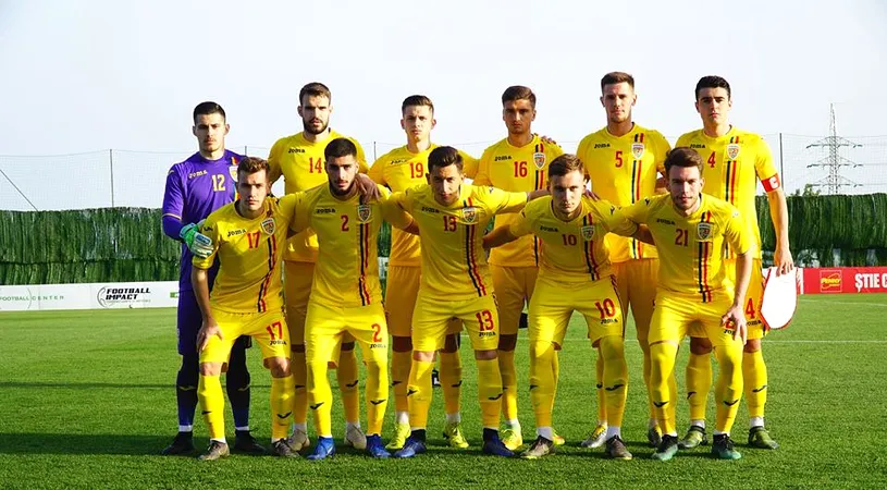 România U21 - Danemarca U20 1-0! Tricolorii lui Rădoi au trecut 