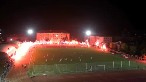 Timișoara iese din beznă!** ASU Politehnica a jucat aseară primul meci în nocturnă