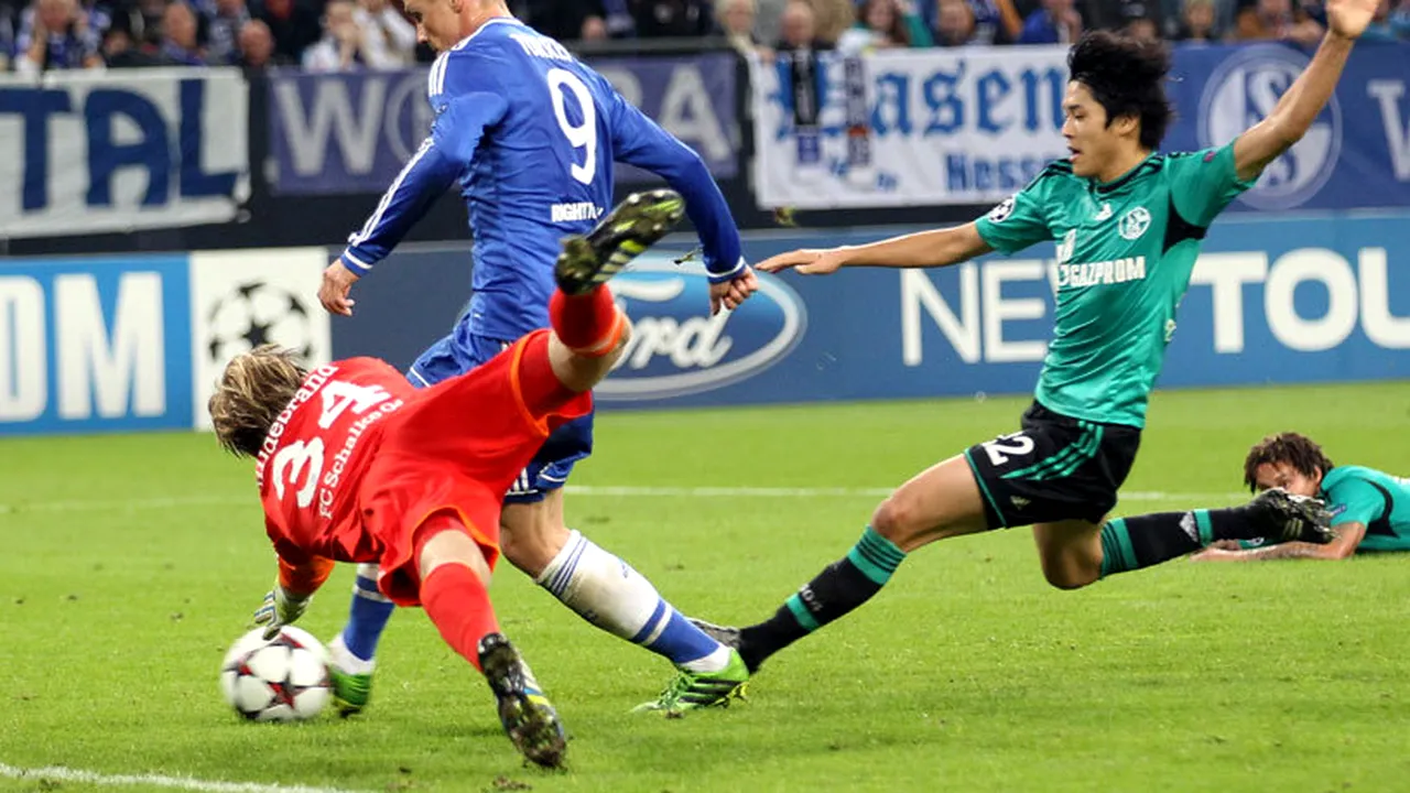 Fanii lui Chelsea s-au simțit jigniți de măsura luată de oficialii lui Schalke! FOTO Banner-ul afișat pe arena nemților