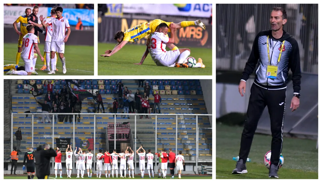 Marius Măldărășanu pleacă mulțumit de pe ”Ilie Oană”: ”Este un punct câștigat pe terenul Petrolului, nu meritam mai mult, trebuie să fim realiști.” Antrenorul de la FC Hermannstadt, despre șansa ratată de a urca pe locul 1