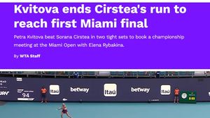 Ce scrie presa internațională despre eșecul Soranei Cîrstea cu Petra Kvitova. Este gratulată drept „eroina" competiției de la Miami