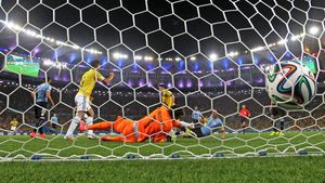 AUDIO | Golul de senzație al lui James Rodriguez l-a transformat. Reacția de milioane a comentatorului televiziunii din Columbia