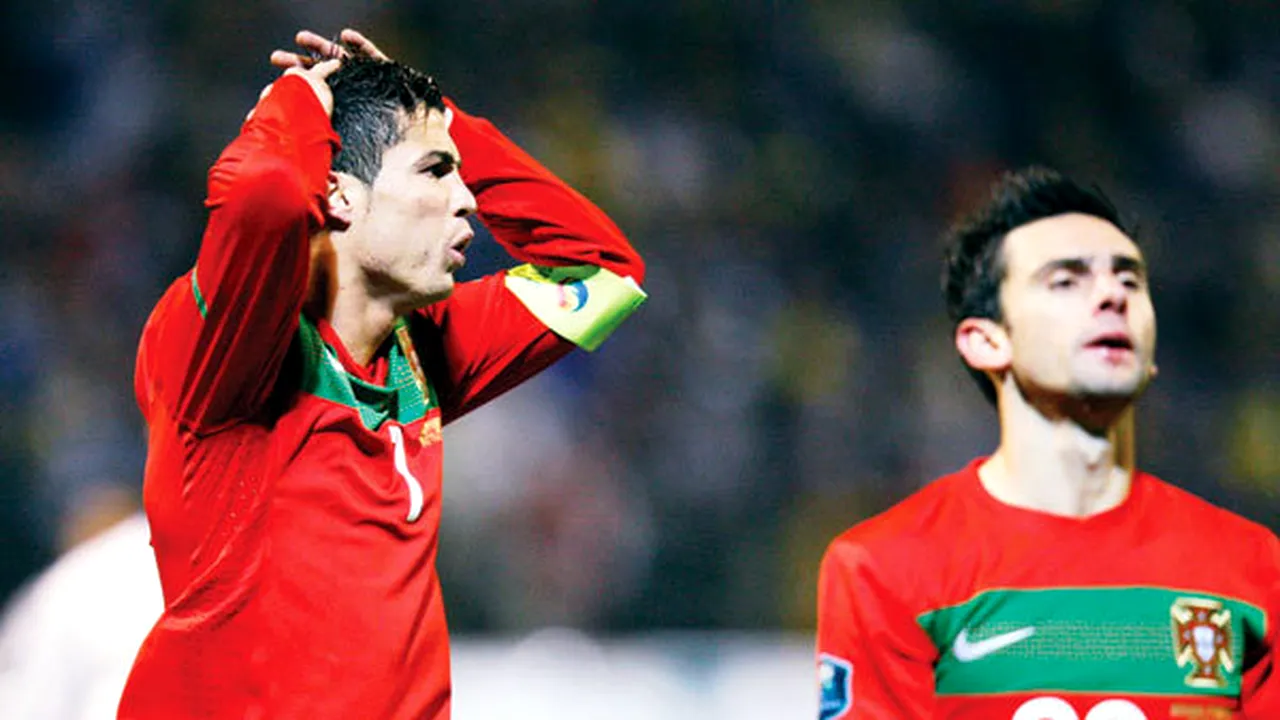 Ceartă pe bani!** Jucătorii portughezi sunt nemulțumiți de bonusul oferit de federație pentru calificarea la Euro 2012