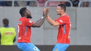 Alibec și mai cum? FCSB - ACS Poli 7-0, cu Gnohere autor al unui hat-trick. Echipa lui Dică s-a apropiat la un punct de CFR Cluj după "măcelul" de pe Național Arena

