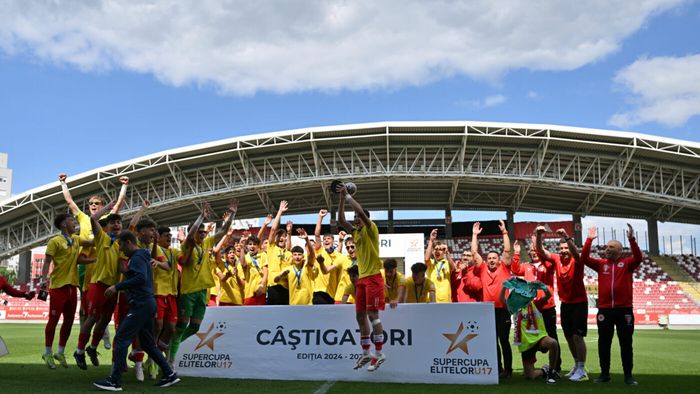UTA a realizat dubla: campionat și Supercupa Ligii Elitelor U17