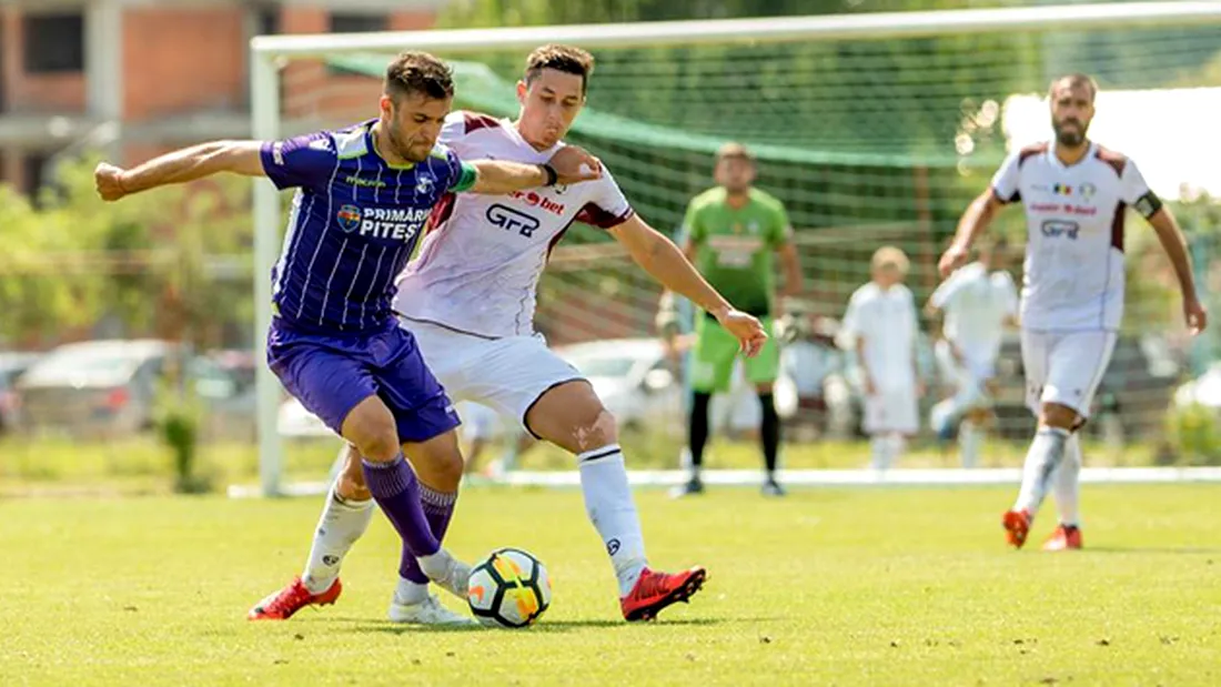 FC Argeș a făcut instrucție cu FC R, înainte ca bucureștenii să plece în cantonament la Brașov.** Ce spun Emil Săndoi și Schumacher