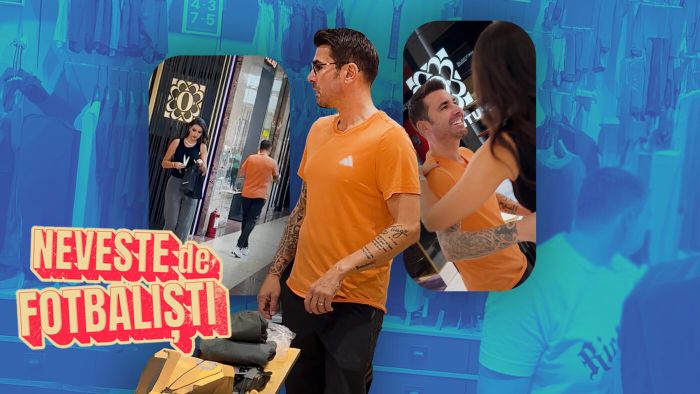 La plimbare cu Sandra și Adrian Mutu prin mall! Moment amuzant cu cei doi și pijamaua pe care bruneta a plătit un pumn de bani