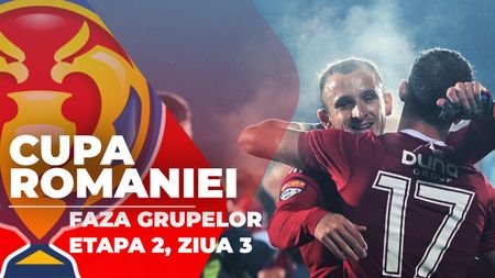 S-au încheiat meciurile din etapa 2 din grupele Cupei României. U Craiova a umilit Petrolul pe ”Ilie Oană”, clujenele U și CFR au remizat în deplasare. Scorul rundei a fost înregistrat la Liești