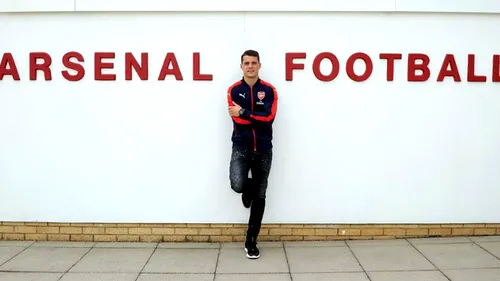 Arsenal a oficializat transferul mijlocașului Granit Xhaka de la Borussia Moenchengladbach