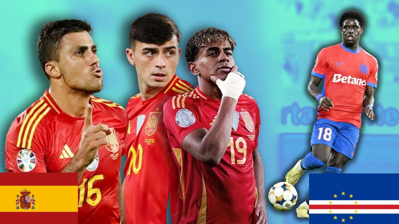 Spania - Capul Verde sparge live tiparele de Mondial: Joao Paulo de la FCSB se luptă de la 19:00 cu Pedri, Rodri și Lamine Yamal!