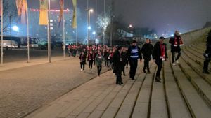 Cum au venit fanii olandezi la FCSB - Feyenoord