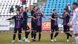 Dorinel Munteanu, încântat de jucători după primul meci oficial al anului, chiar dacă SC Oțelul nu a câștigat la Slatina