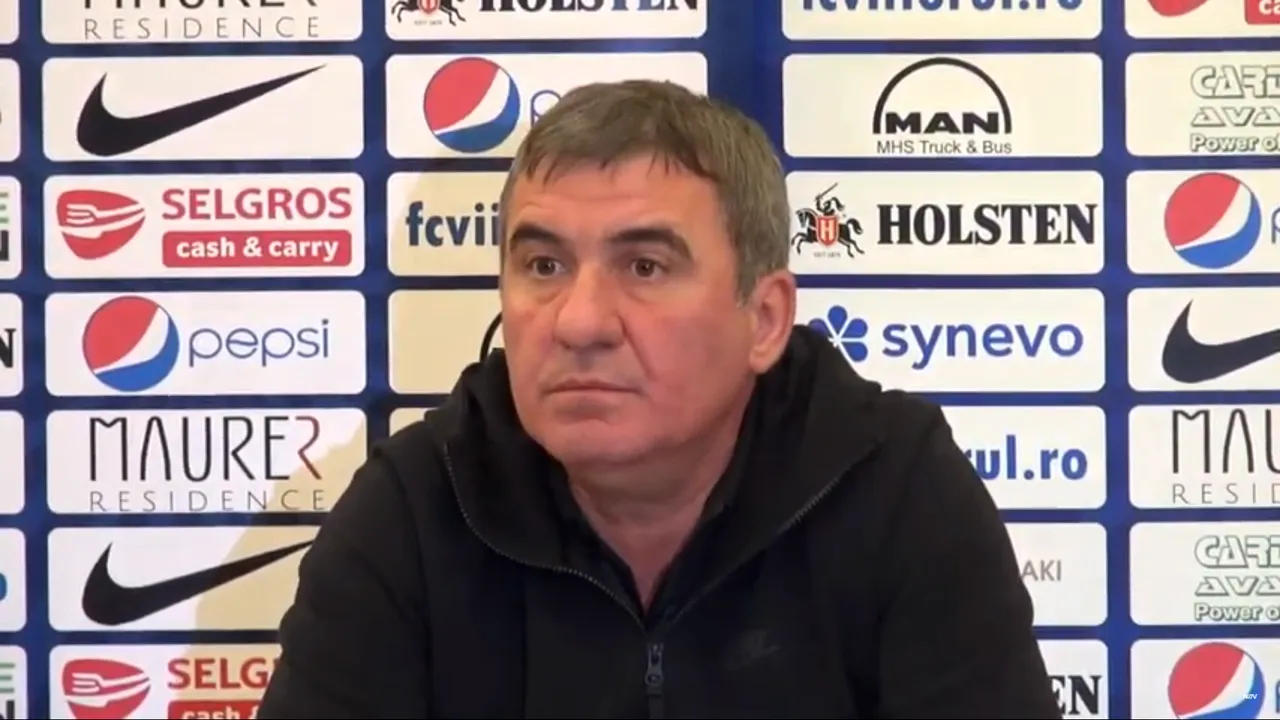 Hagi, nervos după partida cu CFR: 