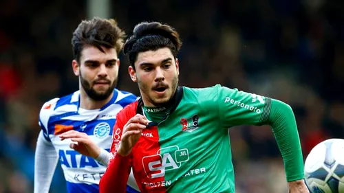 Mihai Roman a marcat primul său gol pentru NEC Nijmegen 