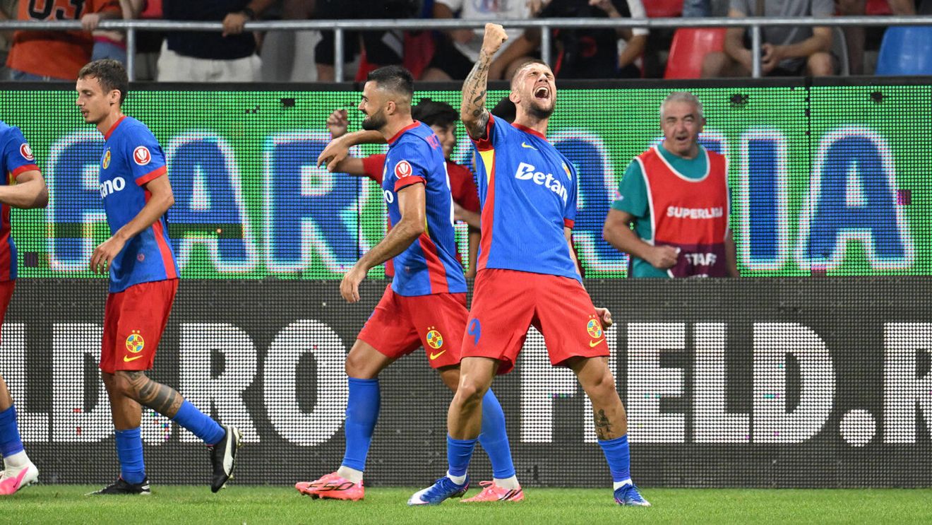 FCSB - FC Argeș 2-0, în etapa 1 din Superliga. Echipa antrenată de Marius Baciu începe campionatul cu o victorie clară