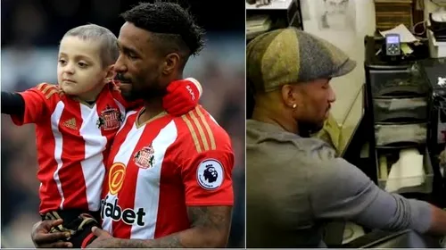 Jermain Defoe și-a făcut un tatuaj în memoria lui Bradley Lowery! Micuțul fan a murit anul trecut, iar povestea sa a îndurerat întreaga lumea a a fotbalului  | VIDEO