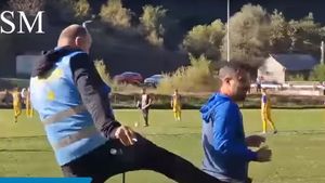 Sergiu Tăbăcaru, managerul care a fost lovit de un steward la un meci din Liga 3, a rupt tăcerea: „Efectiv mi-am pierdut puterea! Halucinant! Mă și luase de gât înainte”. Detalii despre cum a fost tranșat conflictul în fața jandarmilor