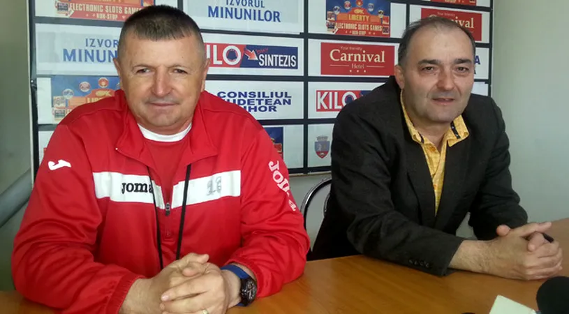 Silaghi, noul antrenor al FC Bihor:** 