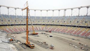 "Pe 10 august vom inaugura noul stadion!** Argentina va veni cu toate vedetele, va fi primul lor meci după Copa America"