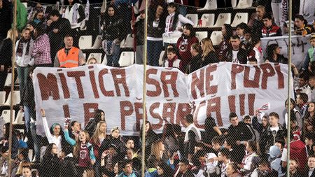 I-a scăpat păsărica** Mitică le-a jignit pe fanele Rapidului: "Niște căzături"