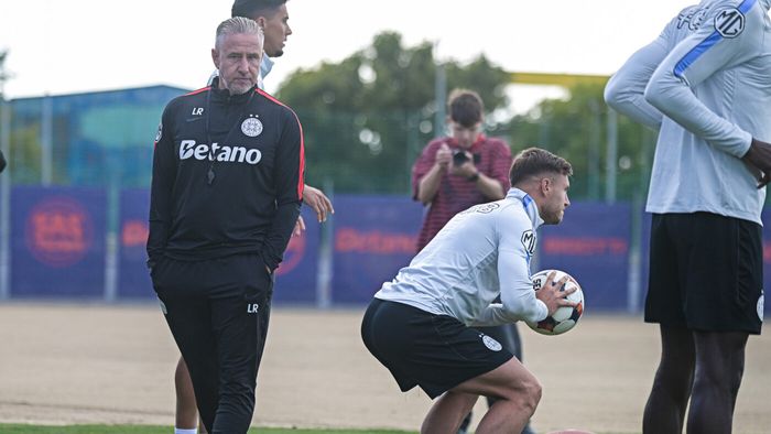 Reghecampf i-a promis lui Gigi Becali că „îi sparge” pe fotbaliştii FCSB. Ce a urmat la antrenamente