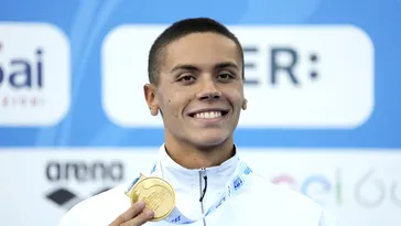 O nouă performanță entuziasmantă pentru David Popovici! Înotătorul român a câștigat aurul european în proba de 200 de metri liber și a stabilit un nou record mondial la juniori