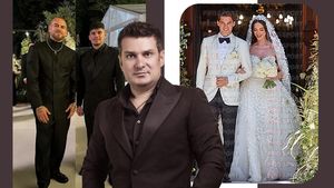 „Băieții” lui Gică Hagi au „închis” nunta lui Ianis Hagi! Fotbaliștii crescuți de „Rege” s-au dezlănțuit când a venit „cadoul surpriză de la miri”, Adi de la Vâlcea, și au petrecut pe ritmuri de manele până la 6 dimineața! EXCLUSIV