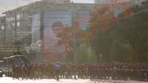 Fanii rapidiști, atacați cu pietre! Poliția a rețitut șase persoane