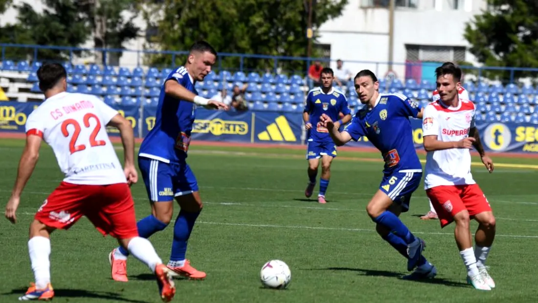 Gură de oxigen pentru Unirea Slobozia, după ce a dat de pământ cu CS Dinamo și a bifat prima victorie în Liga 2. Ilie Poenaru reduce din presiune: ”Am controlat toată partida”