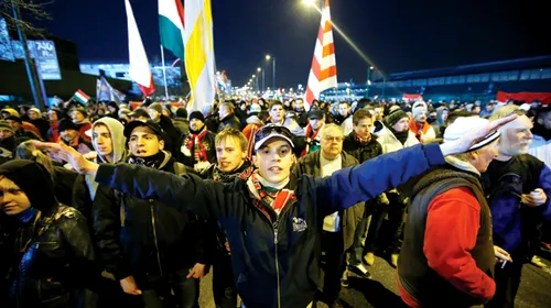 Muzică și petarde pentru moralul lui Dzsudzsak! **Suporterii maghiari au făcut gălăgie chiar lângă stadion