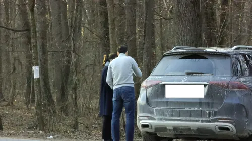 Imaginile momentului cu președintele FRF: ce au făcut Răzvan Burleanu și frumoasa lui soție, în pădure, când credeau că nu îi vede nimeni | FOTO & VIDEO EXCLUSIV