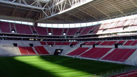 FOTO IMPRESIONANT** Noua arenă a Galatei lui Hagi te copleșește! Va fi gata într-o săptămână!