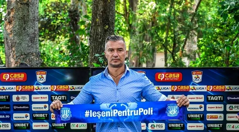 Daniel Pancu, dezlănțuit după primul meci pe banca lui Poli Iași. „Jucătorii au nota 100 din partea mea! Am cerut să facem 20 de transferuri”