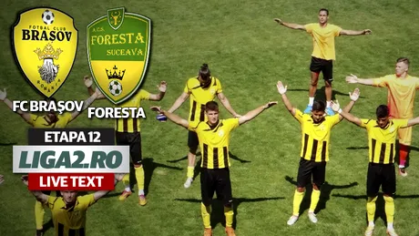 FC Brașov - Foresta 2-1.** 
