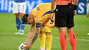 Louis Munteanu își pune cenușă în cap, după penalty-ul ratat în România U21 - Italia U21 0-1: „Îmi pare rău!”