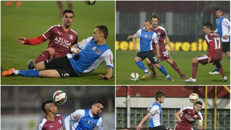 9 vs 11=0-0. Rapid și Viitorul au terminat la egalitate, deși echipa lui Hagi a jucat mai mult de o repriză cu doi oameni în plus. ASA Târgu-Mureș - Ceahlăul 3-0. Ardelenii se apropie la 8 puncte de Steaua
