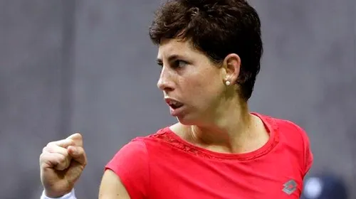 Carla Suarez Navarro, eliminată în primul tur al turneului Premier Mandatory de la Beijing