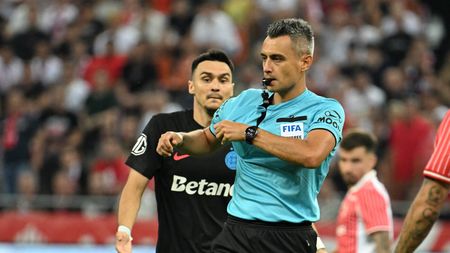 Aşa ceva se vede o dată la 10.000 de meciuri. Feşnic a eliminat un copil de mingi la Dinamo - FCSB, după ce acesta s-a certat cu Mihai Popescu