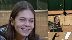 INTERVIU VIDEO | O mamă puternică. ProSport a însoțit-o pe Andreea Mitu la antrenament, în ziua în care fiul ei a împlinit două luni! Cât a jucat în timpul sarcinii, de ce diminețile sunt grele și ținta fixată. "Am încredere". 2018, exemplul Serena și Azarenka 
