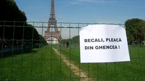Senzație! Becali contestat** în Norvegia și la Turnul Eiffel!