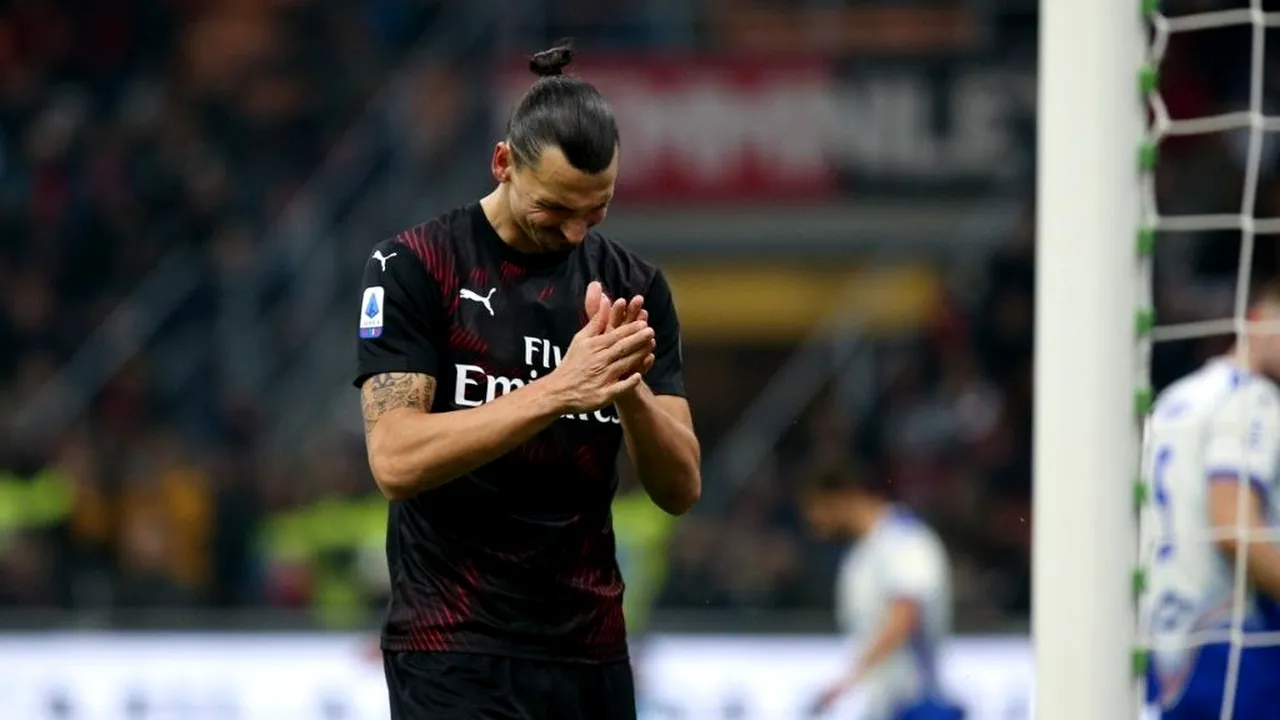 Zlatan Ibrahimovic are regrete mari după revenirea la AC Milan! Și-a dorit să sărbătorească un gol în stilul caracteristic: 