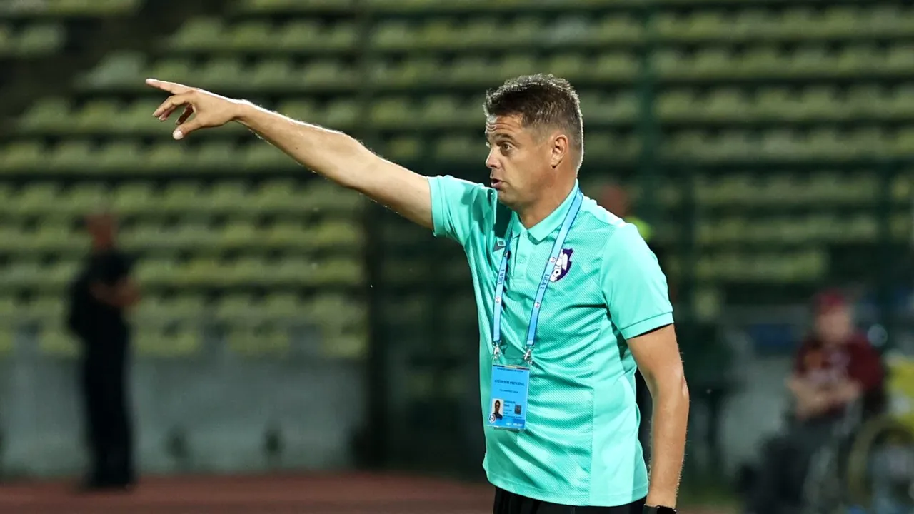 Mihai Ianovschi și-a desființat jucătorii după eșecul cu Rapid: „O evoluție rușinoasă, jenantă! Cel mai slab meci de când sunt aici”